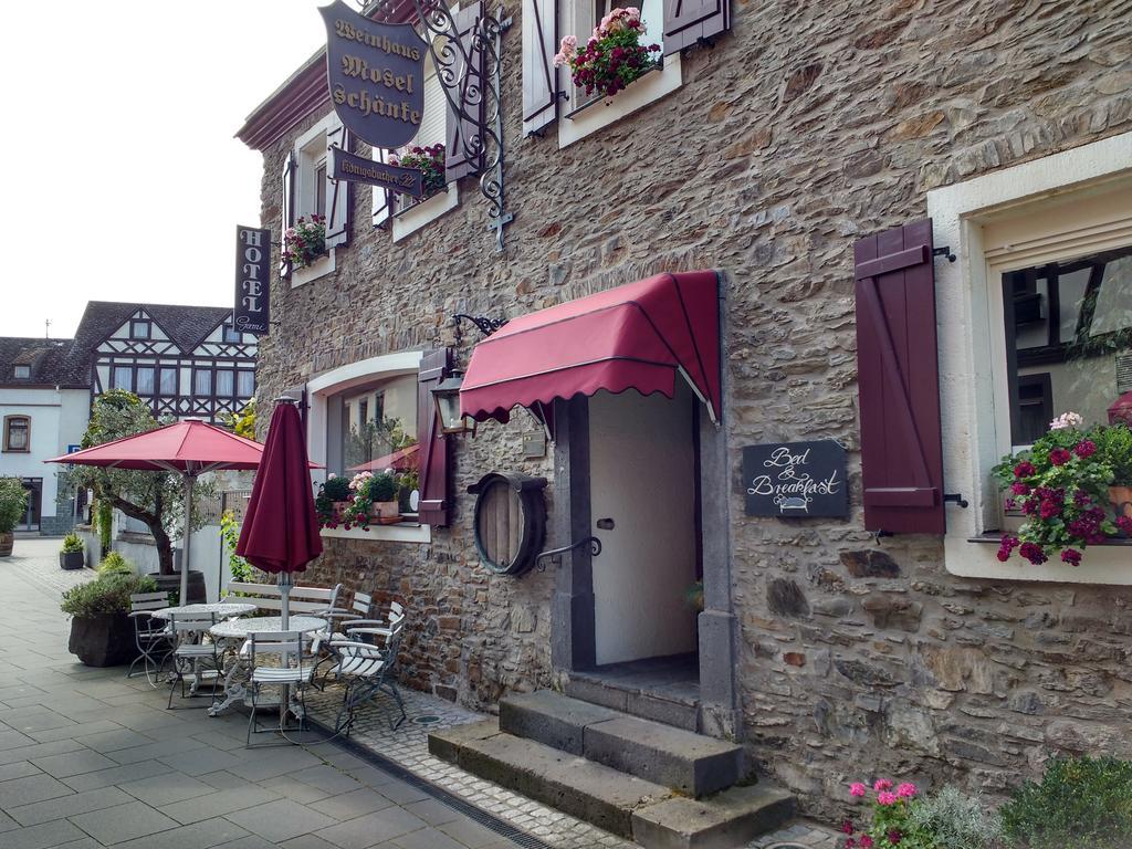 Hotel Garni Altes Winzerhaus Moselschaenke Kobern-Gondorf Eksteriør bilde